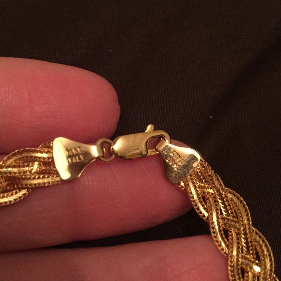Vintage 14k bracelet— FIRM - Picture 3 of 5